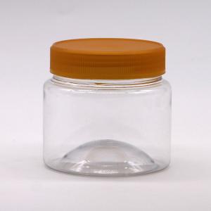 China Collar Material PET Plastic Bottles 5oz 150cc Clear Plastic Mason Jar for Food Storage wholesale