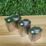 73*73mm Tin Box Round Hand Tear Food Grade Metal Logo Printed Can Packaging For