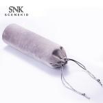 Solid Color Portable Flannel Wine Bottle Sleeve