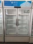 Double glass doors Economic display type refrigerate and preserve freshness beer