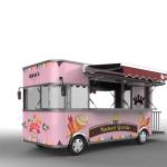 Stainless Steel Snack Food Catering Truck for and Durable Home Business in 's