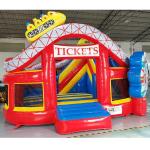 Kids Adults Inflatable Bouncer Combo Inflatable Bouncy Castle Jumping Bounce