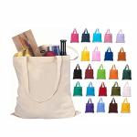 Cotton Recycled Canvas Tote Bags Luxury Handbags Purse