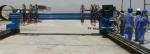 Steel Plate H Beam Welding Line CNC flame plasma cutting machine