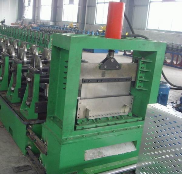 Quality 1.0mm - 3.0mm Thick Cable Tray Plank Roll Forming Machine / Cable Tray Making Machine for sale