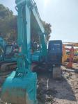 SK140 Used Kobelco Crawler Excavators 74KW Rated Power 14 Tonnage