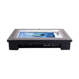 China 5MP Webcam 10&quot; Capacitive Rugged Panel Pc Dual Relay Industrial AIO wholesale