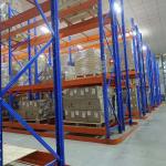 Steel Customizable VNA Very Narrow Aisle Racking For Narrow Aisle Pallet Shelf