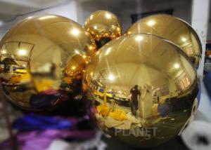 China Custom Colorful Inflatable Mirror Balloon For Festival Decorative 1 Year Warranty wholesale