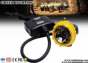 China Custom Semi - Corded Mining Cap Lights 10000 Hours Life Span 3.7V 15000 Lux wholesale