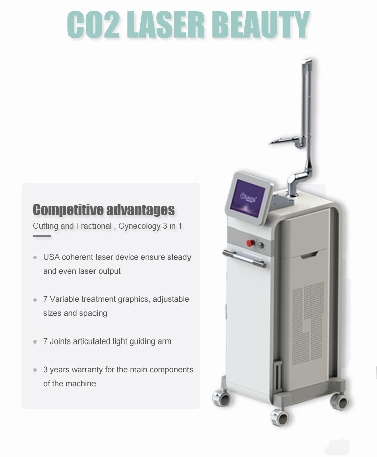 Scar Removal Oem Lasertell Co2 Laser Machine For Skin