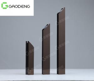 China T4-T8 Aluminium Profile Doors And Windows Bronze Anodized wholesale