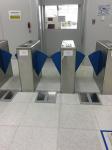 Bi Directional ESD Turnstile Entrance Security Systems 30 Persons / Minute
