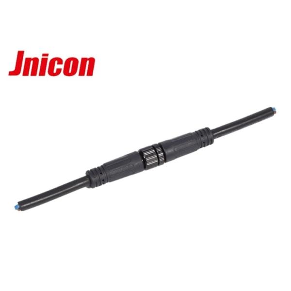 2 Pin Waterproof Wire Connector Plugs M12 Screw / Self - Locking Type