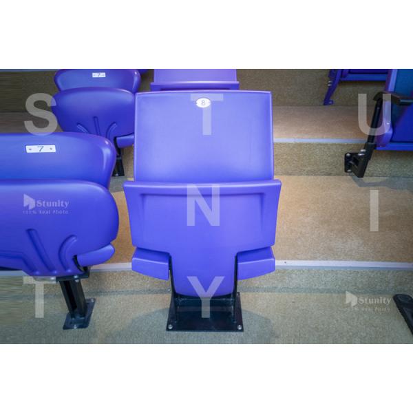 STUNITY Auto Tip-Up Plastic Stadium Seats for Football Club