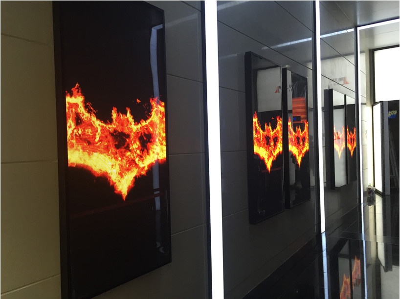 High Resolution Advertisement LED Digital Signage Display 8192 Dots Wall Mountable Shenzhen Factory