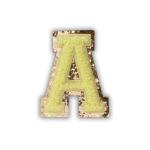 Iron On Back Glitter Chenille Embroidery Patch Heart Shape Embroidered Cloth