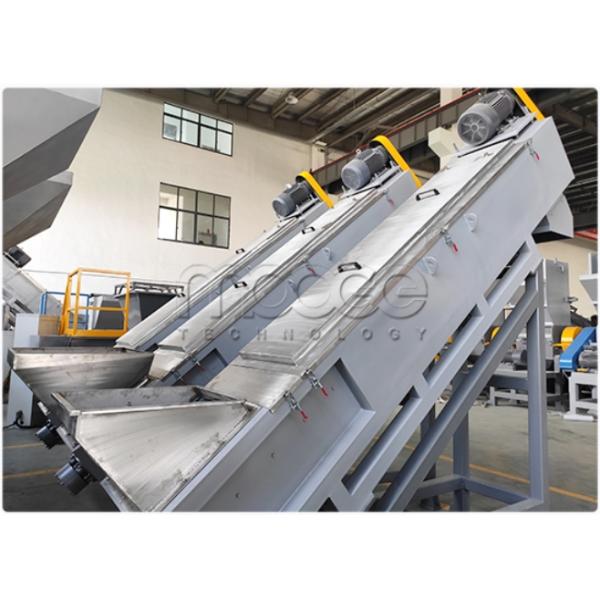 High-Efficiency HDPE Rigid Container Flakes Washing Line for Post-Consumer Recycling