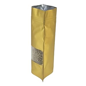 Kraft Paper Stand-Up Pouch Nuts Tea Dried Fruit Sealed Packing Bag Packaging Zipper Bag