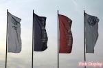 CMYK Advertising Banner Flags