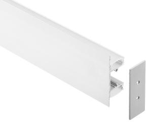 China Anodized LED Lighting Profile Aluminum Channel Surface Mounted For LED Strips wholesale