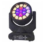 19x12w RGBW 4in1 Hawkeye Small Bee Eyes LED Moving Head Beam Light