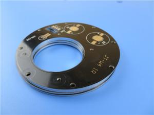 China Metal Core PCB Built On Aluminum Base With Black Solder Mask wholesale