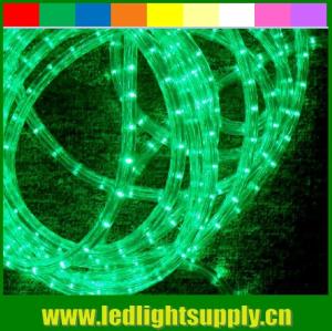 China christmas decoration 1/2&quot; 2 wire round led lighting rope wholesale