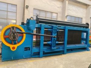 China Galvanized Wire Netting Machine 5.0mm PVC Wire 100x120mm Gabion Mesh for Construction wholesale