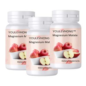 China Natural Heralth Malic Acid And Magnesium Malate Supplement Gluten Free 30 Servings Support Heart And Bone wholesale