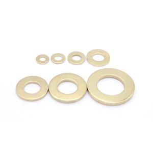 China Good BIG Brass Flat Washers with 100% Inspection and DIN Standard Standards wholesale