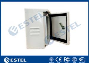 China IP55 Single Wall Pole Mount Enclosure Cabinet Small Metal Box One Front Door wholesale