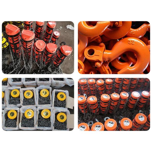 Heavy Duty 1.5T Capacity Transmission Line Stringing Tools Vital Type Manual Chain Hoist