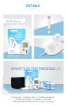 SINOCARE sannuo Safe-Accu Blood Glucose Health test Meter Kit Englishmanual+100