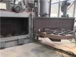 Manganese Steel Turntable Shot Blasting Machine 380V 400V 440V