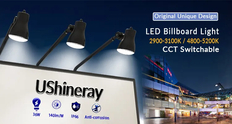 50000 Hours Working Time Aluminum Led Flood Light 36w For Supermarket Exhibition