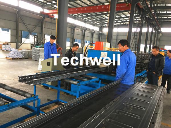 Quality CT-600 Ladder Type Perforated Cable Tray Roll Forming Machine, Cable Tray Production Line for sale