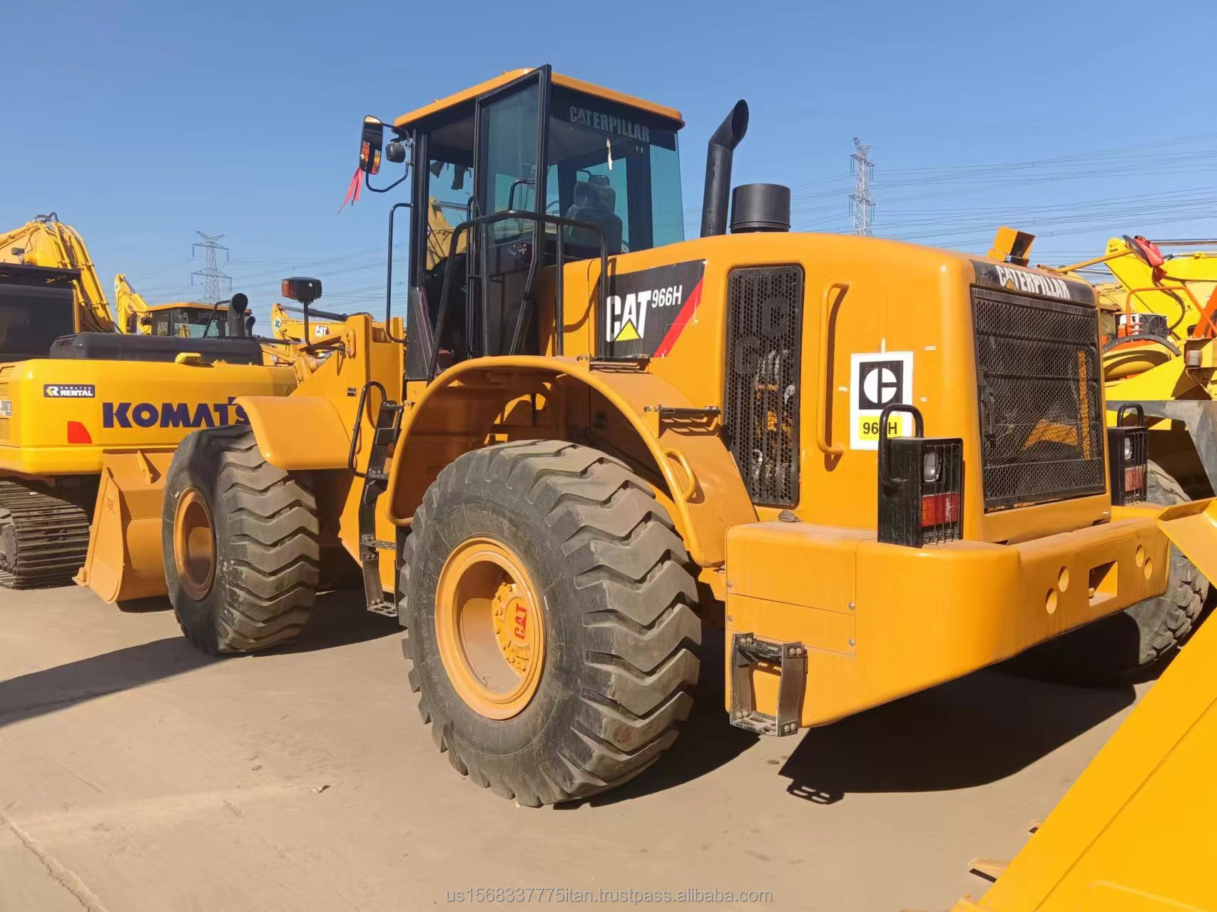 Used CAT 966 H Loader Second Hand Machinery Large Caterpillar Used Loader at Affordable