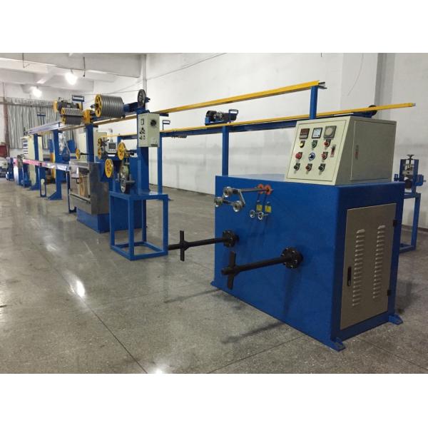 Jacket Sheath PE PVC Cable Extruder / Electrical Cable Manufacturing Machine