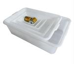 Plastic Rectangular Kindergarten Toy Storage Box Basket Supermarket Dried Fruit