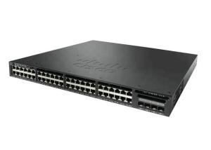 China Rack Mount Gigabit LAN Switch WS-C3650-48FWQ-S 48 X 10/100/1000 POE+ Ethernet Ports wholesale
