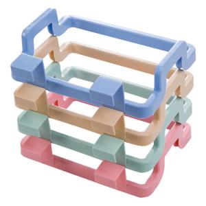 China Kitchen Door Back Type Household Trash Bin Rack Portable wholesale
