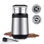 Stainless Steel Spice Grinder Machine 150W Burr 3.7 x 3.7 x 8 inches