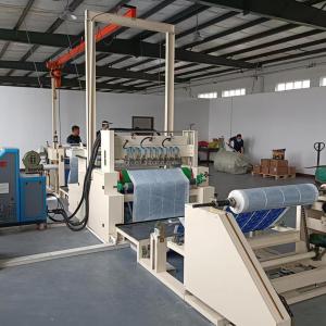 China Full Automatic Hot Melt Glue Spraying Laminating Machine for Hot Compress Steam Eye Mask wholesale