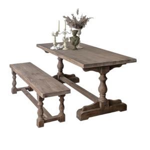 China Pine Wood Frame Dining Chair for Unique Furniture Design Kitchen Restaurant Folding Table wholesale