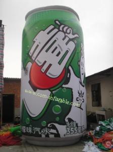 China Inflatable drinks bottles model carton character inflatable advertising carton wholesale