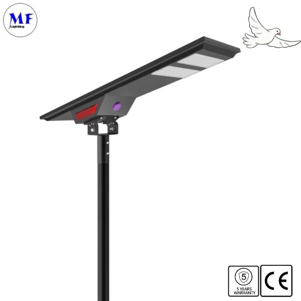 5 Years Warranty Waterproof LED Solar Street Garden Light 50W 3000K/4000K/5000K