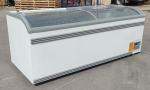 Supermarket Commercial R290 Glass Sliding Door Chest Freezer Frost Free