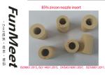 85% Zircon Metering Nozzle Insert In Small Medium Ladle For Casting
