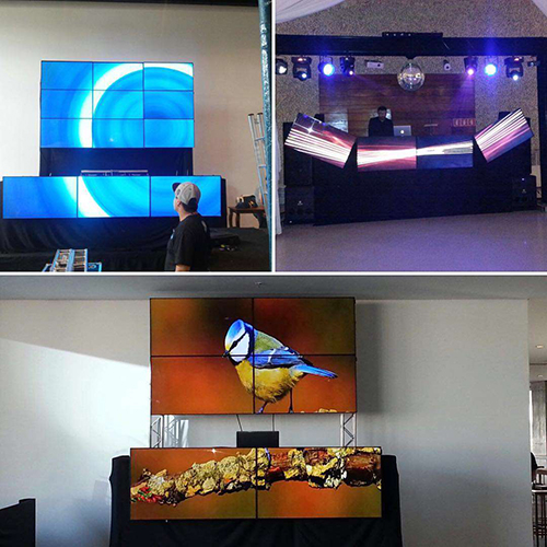 Samsung Panel 198W 3X3 3.5mm Bezel lcd video display